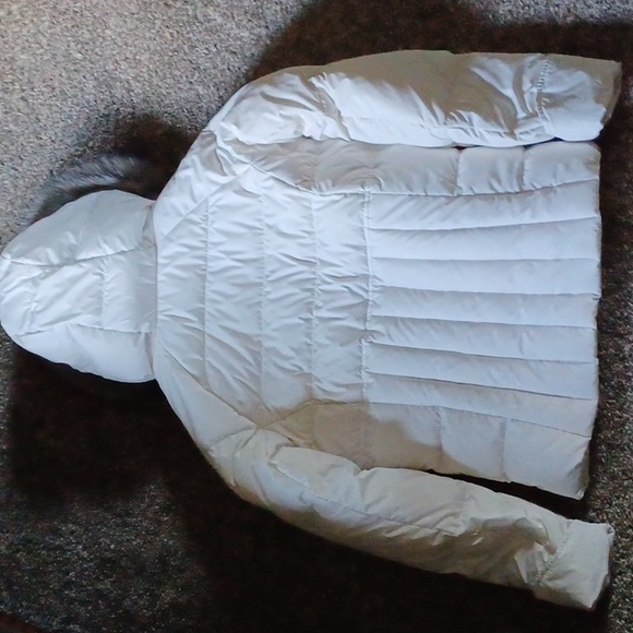 Columbia Omni-Shield Juniors Size M White Jacket - Picture 6 of 10